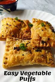 Vegetable Puffs Crispy Flaky Delicious Vegetarian Snacks Recipe Vegetarian Snacks Best Vegetarian Recipes Vegetarian Recipes