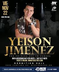 Maybe you would like to learn more about one of these? Yeison Jimenez Tickets Boletosexpress