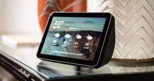 If you have an amazon echo, an amazon fire tv, or an echo tap at home, your echo dot becomes much like them: Amazon Echo Show 8 Review The Best Alexa Smart Display Period Cnet