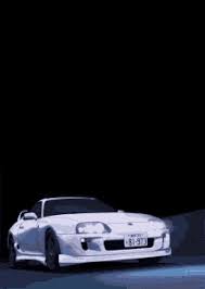 Old car with amazing modern digital dash! Toyota Supra Race Car Gifs Tenor