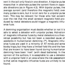 Security areas at large public events would be completely congested with people setting off the alarms with keys. Pdf Metal Detector Handbook For Humanitarian Demining