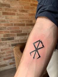 The eclipse the golden age builds up to. My First Tattoo Berserk Brand Of Sacrifice Berserk