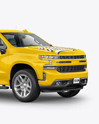 Download Download Pickup Truck Mockup Top Back Halfside View Photoshop Psd Mock Ups PSD Mockup Templates