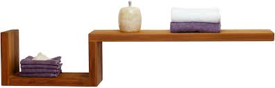 Introducing our new teak floating shelves! Aqua Teak Manada Contemporary Teak Floating Shelf Wayfair