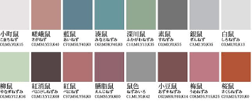 制約の中から花開いた 四十八茶百鼠 デザイン雑学 伝統色 四十八 茶