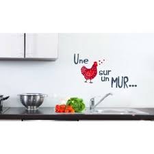 Sticker Pas Cher Gifi Motif Poule Deco Stickers Stickers Cuisine