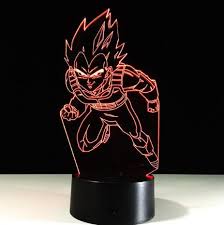 Budokai tenkaichi 3 delivers an extreme 3d fighting experience, improving upon last year's game with o. Dragon Ball Z Lamp Led Nigh Light Dragon Ball Z Merchandise