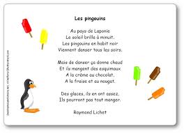 Poesie Les Pingouins De Raymond Lichet Poesie Les Pingouins Illustree Pingouin Poesie Banquise
