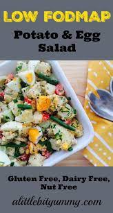 Simple Low Fodmap Potato Egg Salad Fodmap Recipes Lunch Fodmap Diet Recipes Fodmap Lunch