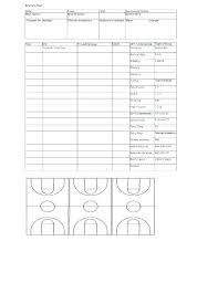 Basketball Depth Chart Template Thepostcode Co