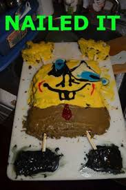 Nailed It Spongebob Lustige Geburtstagskuchen Lustige Kuchen Spongebob Torte