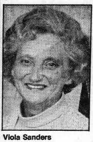 Viola Louise Nelson Sanders (1922-1988)