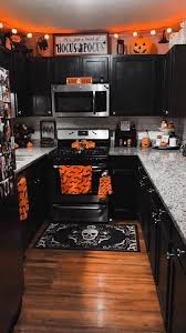 The halloween decorations you'll find on wayfair, including ghosts, spider webs, black cats, bats, skeletons, and skulls are sure to create a spooky aura for mischief and mayhem. Halloween Kitchen Decor Halloween Gift Halloween Oven Mitt Home Living Linens Kromasol Com