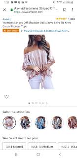 In this video i address error code 5665, i go over amazons brand policy and what they ultimately want to see from you if you do not yet have a registered. Amazon Off The Shoulder Blouse Womens Stripes Bell Sleeve Blouse Amazon Clothes