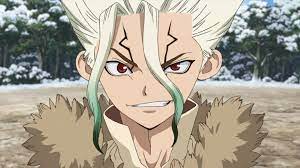 Dr Stone Stone Wars Episode 5 Senku In 2021 Anime Stone Episode 5