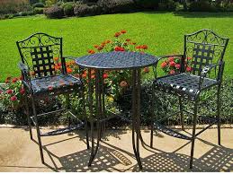 Best Rated Bar Height Outdoor Bistro Sets Reviews Patio Furniture Accessories Outdoor Bistro Set Outdoor Patio Furniture Wrought Iron Patio Furniture