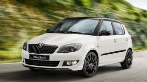 Skoda Fabia 2014 White Skoda Skoda Fabia Automobile