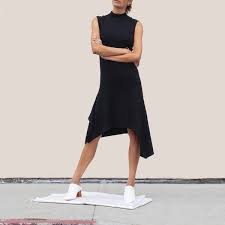 1017 Alyx 9sm Mock Neck Dress Black On Dresses Nice Dresses Mock Neck