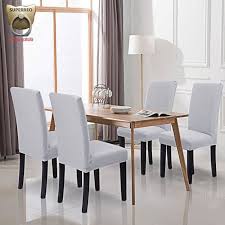 Housse de chaise blanc, ivoire, chocolat, rose. Housse De Chaise Mariage Extensible Blanc 4pcs Stretch Housse Bi Elastique Moderne Housse Decor Couverture De Chaise Haute Pas Cher Cdiscount Maison