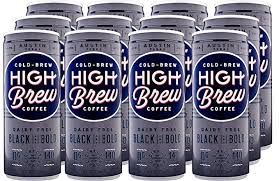 Get 25% off your order today. High Brew Cold Brew Coffee Dairy Free Black Bold 8 Fl Oz Pack Of 12 Package May Vary Amazon Com Grocery Gourmet Food