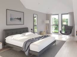 Schlafzimmer Modern Grau Weiss Mit Erker Dachschrage Inneneinrichtung Ideen Haus Cele Schlafzimmer Design Schlafzimmer Dachschrage Inneneinrichtung Ideen