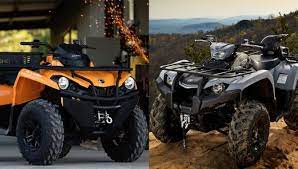 2018 Yamaha Kodiak 450 Eps Vs Can-am Outlander 450 Dps By The Numbers - Atvcom Outlander Can Am Kodiak