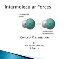 Between form of stickiness between molecules. Intermolecular Forces Stopnickichemistry11