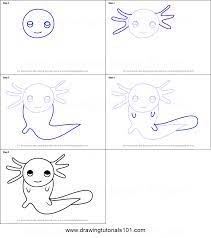 I loved drawing the alphabetimals, and now i'd like to share some of the drawing tips and tricks i used to make them come to life. How To Draw An Axolotl For Kids Printable Step By Step Drawing Sheet Drawingtutorials101 Com