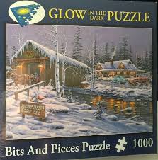 Bits And Pieces Jigsaw Puzzles 1000 Pieces Holiday Gathering Glow In The Dark 1000 Piece Jigsaw Puzzle Sealed Bits Pieces Bitsandpieces 1000 Piece Jigsaw Puzzles Glow In The Dark Usa Holidays