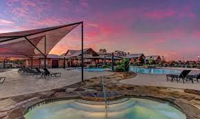 Del Webb Sweetgrass 55 Community Near Houston Tx Beach Entry Pool Resort Style Pool Best Places To Vacation