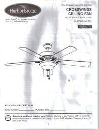 Many owners loose their harbor breeze ceiling fan manual or find it easier to download the pdf. Instruction Installation Guide And Owner S Manual For Harbor Breeze Crosswinds Ceiling Fan Harbor Breeze Amazon Com Books