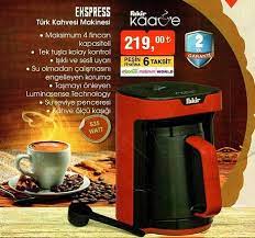 fakir kaave ekspress turk kahvesi makinesi 535 watt indirimde market
