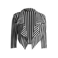 Black And White Coat Womens New Womens Ladies Waterfall Style 3 4 Sleeve Crop Blazer Jacket Coat Plus Size Black N White Blazer Cropped Blazer Jacket Black And White Jacket