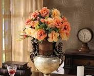 Vase à fleurs en résine rétro européen de 295 mm, décoration ...