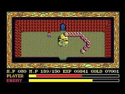 Pc88 イース Ancient Ys Vanished The Final Chapter イース大全集から 10 ロダの葉はココ バーンドブレス溶岩地帯 後半レベル上げ Youtube