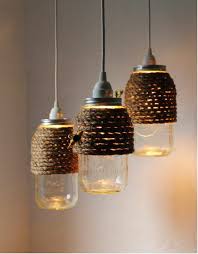 1001 Idees Pour Faire Entrer Les Objets Deco Recup Dans La Maison Pot Mason Diy Lumieres En Bocaux Eclairage En Bocal