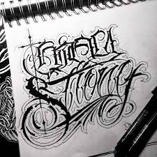 Gromov Script Killas Tattoo Lettering Chicano Lettering Tattoo Lettering Fonts
