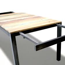 Epingle Par Le Paradis Du Bois Sur Table Basse Bois Table Salle A Manger Table A Manger Industriel Table A Rallonge