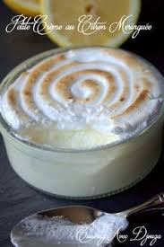 Petite Creme Au Citron Meringuee Recette Recette Citron Recettes Sucrees Citron Meringuee