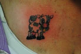 25 Cool Cow Tattoo Ideas Cow Tattoo Elegant Tattoos Tattoo Designs