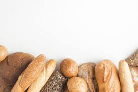 Loaves Of Baked Breads On White Backdrop Homemade Croissants Bread Baking Food