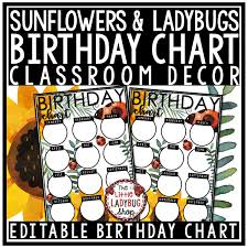 We did not find results for: Ladybug Sunflower Classroom Decor Birthday Display Editable The Little Ladybug Shop