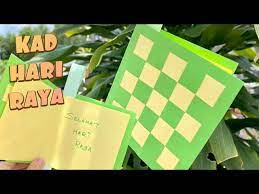 Contohnya jika kita menjual es kepal milo, maka kita bisa membuat kalimat promosi jual berbagai macam rasa es kepal milo, dan sebagainya. Kraf Mudah Hari Raya Diy Kad Raya Anyaman Ketupat Youtube