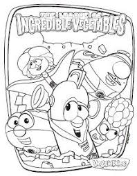 The League Of Incredible Vegetables Veggietales Dvd Give Away Three Different Directions Vegetable Coloring Pages Coloring Pages Mermaid Coloring Pages