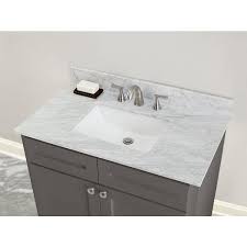 Bianco Carrara Marble 31 In Vanity Top Marble Vanity Tops Bianco Carrara Vanity Top