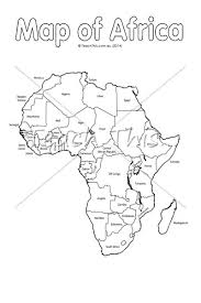 Map of africa with countries and capitals labeled naijaquest com. Map Of Africa With Labels Africa Map Map Africa