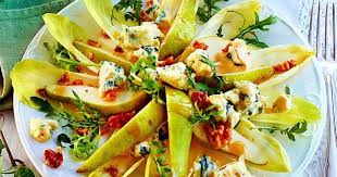 Birnen Chicoree Salat Mit Kase Rezept Lecker Rezept Chicoree Salat Rezepte Chicoree Salat Rezept