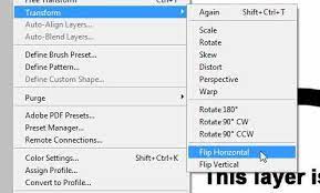 You might do this for a variety of reasons. How To Flip A Layer In Photoshop Cs5 Solve Your Tech