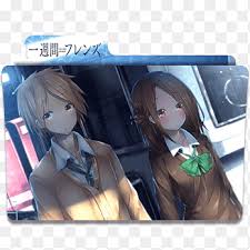 Today's long haired anime guy of the day, per request, is: Anime Icon 10 Blonde Haired Male And Brown Haired Female Anime Characters Png Pngegg