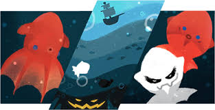 Google doodle halloween 2016 (cat wizard). Halloween 2020